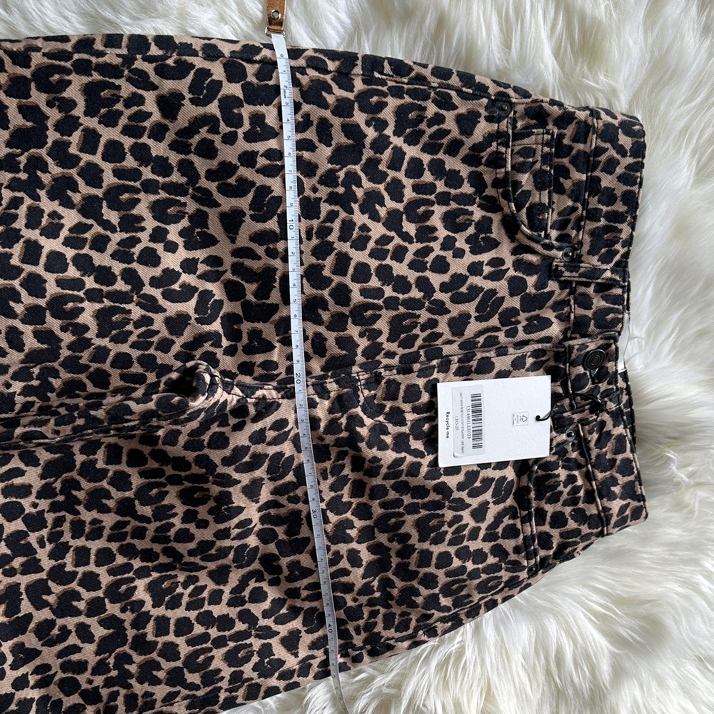 Reformation Black and Tan Animal Print Pants - Picture 7 of 12